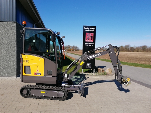 DEMO /NY VOLVO EC18E MINIGRAVER med tiltman s/30-150 skifte 